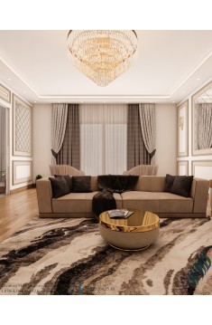  تصميم داخلي - غرفة معيشية  اسطنبول  